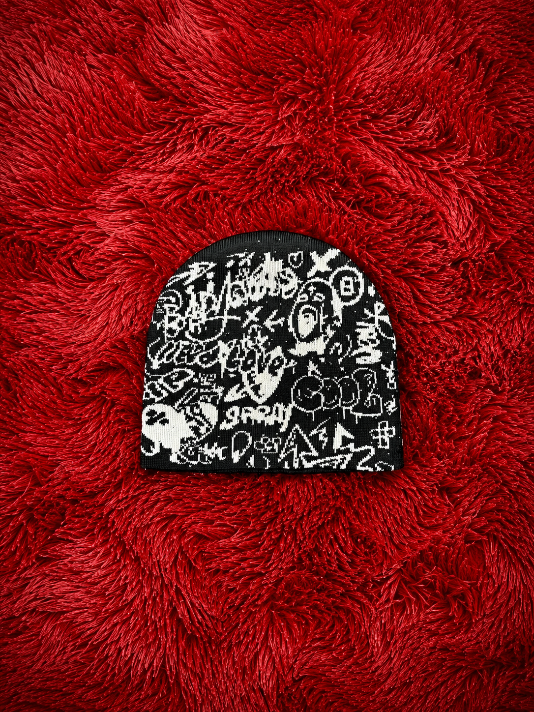 Grey Bad Beanie